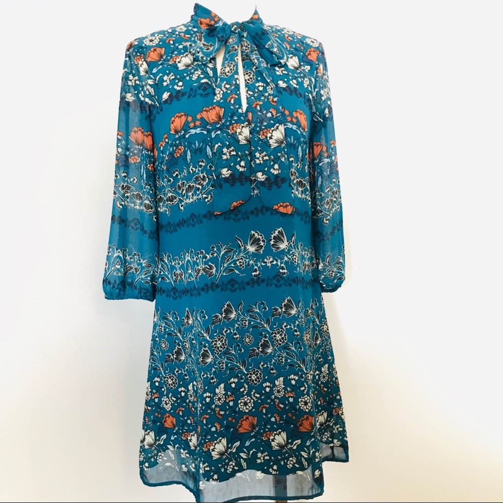 Lily Rose retro feel Long Sleeve Mini dress